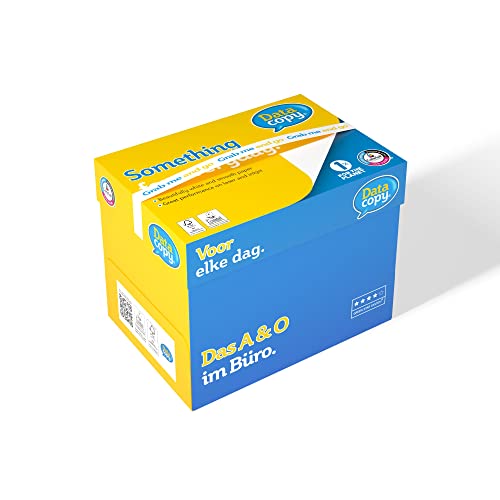 Data Copy Premium Kopierpapier, weiß, Grab-and-Go, 75 g/m², A4, FSC mix credit - 1 Karton zu 5 Pakete (2500 Blatt) von DATA COPY