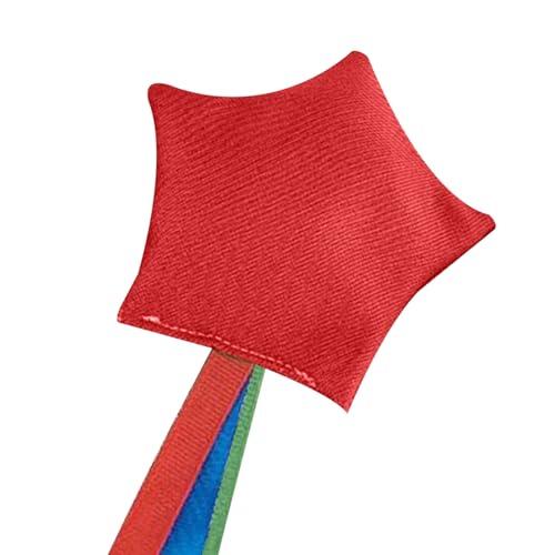 DAWCBVJQ Wurfspiel Mit Säckchen,Kleine Wurfsäckchen Im Stern-Design - Tragbares Wurfspielzeug Mit Bändern Für Garten Camping Unterricht Indoor Outdoor DAWCBVJQ Wurfspiel Mit Säckchen,Kleine Wurfsäckchen Im Stern-Design - Tragbares Wurfspielzeug Mit Bändern Für Garten Camping Unterricht Indoor Outdoor von DAWCBVJQ