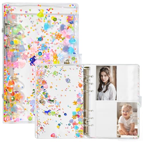 DAWRIS Instax Mini Fotoalbum, Kpop A5 Photocard Binder, Kpop Photocard Holder Binder Book, 200 Pockets Fotoalbum für Polaroid Fujifilm Instax Mini 11 90 70 Sofortbildkamera von DAWRIS