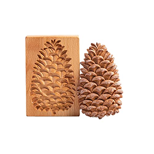 Holz-Küchen-Backformen, Plätzchenformen, Schokoladenformen, Holzkekse für Plätzchen, Stempel, Prägung, 8 Stile von DAYnagh