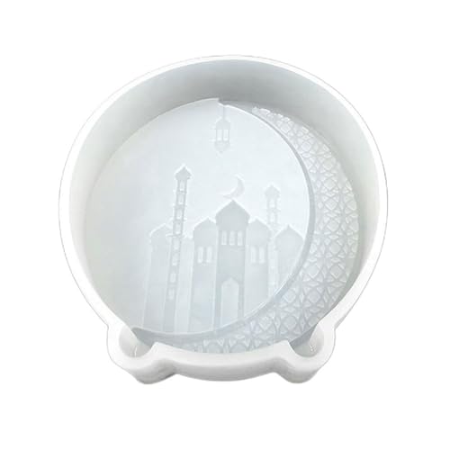 Mondburgen Silikonform Fondant Schokoladenform Tisch Ornament Form Duft Kerzenpflaster Machen Werkzeug Einfach Zu Reinigen von DAYnagh