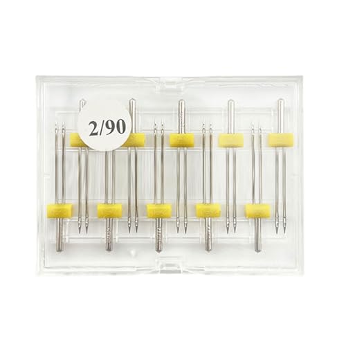 Set Von 10 Nähmaschinennadel Stretch Twin Nadel Für Haushaltsnähmaschinen Twin Nadel Für Stoffprojekt von DAYnagh