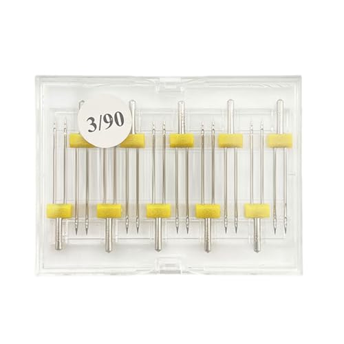 Set Von 10 Nähmaschinennadel Stretch Twin Nadel Für Haushaltsnähmaschinen Twin Nadel Für Stoffprojekt von DAYnagh