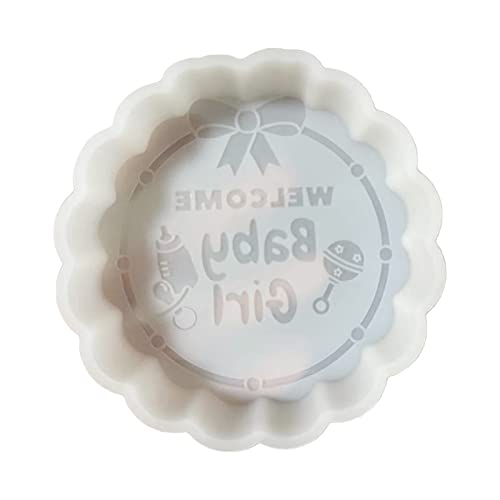 Silikonform für Babys, Seife, Bastelzubehör für Anfänger, Anfänger, Backen, Kuchendekoration, Zubehör, 10 cm von DAYnagh