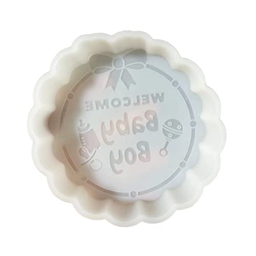 Silikonform für Babys, Seife, Bastelzubehör für Anfänger, Anfänger, Backen, Kuchendekoration, Zubehör, 10 cm von DAYnagh