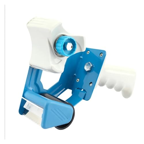 DCDCD Verpackungsbandspender Handversiegelungsmaschine, Tape Express Packer for Versiegeln von Packer Tape Seat Dispensador Office - Einfach zu handhaben(Blue) von DCDCD