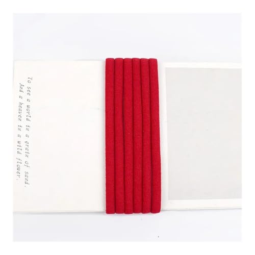 DCNIYT Meetee Nylon-Elastikband für Ohrbügel, Spitzenband, Schuhband, Schulterband, DIY, handgefertigtes Zubehör, 5 m, 5 m, Rot, 5 m von DCNIYT