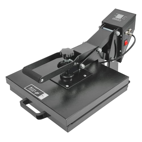 Transferpresse 38x38cm Wärmepresse 1400W Hitzepresse Klappschalen-Sublimations-Transferdrucker 0-250°C Wärmedruckmaschine Transferpresse 38x38cm Wärmepresse 1400W Hitzepresse Klappschalen-Sublimations-Transferdrucker 0-250°C Wärmedruckmaschine von DCSYOG