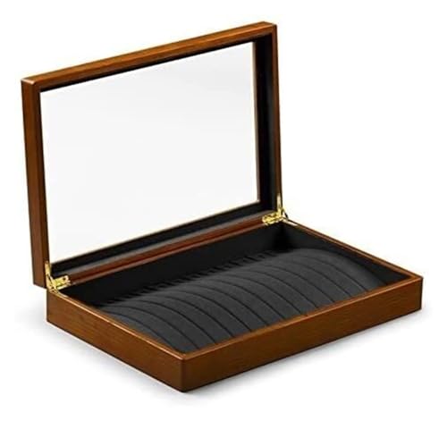 DCYEQRQ Schmuck-Boxen Schmuck Organizer Box Massivholz Multifunktionale Aufbewahrungsbox Schmuck Halskette Anhänger Ring Lagerung Display Box Schmuck Fall Schmuck Zubehör von DCYEQRQ