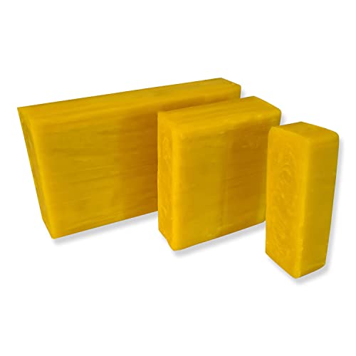 DD Composite Modellierwachs gelb Filling Wax für Formenbau Modellbau wiederverwendbar lebensmittelecht geruchlos weiche und geschmeidige Wachsmasse, Gewicht:650g von DD Composite