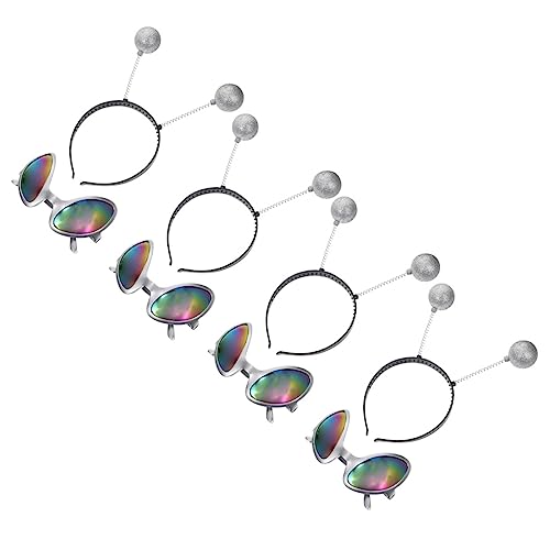 DEARMAMY 1 Satz Partybrille geformt thematisiert Rave UV lustig schnapsgläser Alien-Brille für Erwachsene außerirdischer Kopfschmuck wiederverwendbare Alien-Stirnbänder Partyzubehör Plastik DEARMAMY 1 Satz Partybrille geformt thematisiert Rave UV lustig schnapsgläser Alien-Brille für Erwachsene außerirdischer Kopfschmuck wiederverwendbare Alien-Stirnbänder Partyzubehör Plastik von DEARMAMY