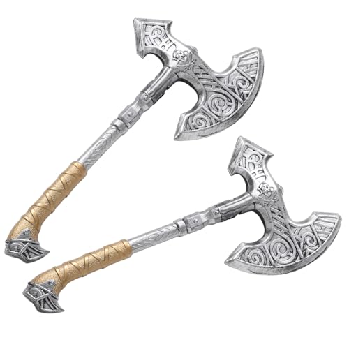 DEARMAMY 2 Stücke Fisch Knochen Ornamente Halloween Zubehör Kunststoff Desktop Ax Dekore DEARMAMY 2 Stücke Fisch Knochen Ornamente Halloween Zubehör Kunststoff Desktop Ax Dekore von DEARMAMY