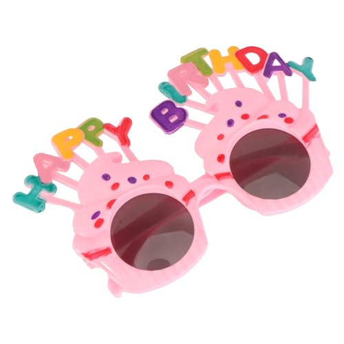 DEARMAMY 2St Geburtstagsparty-Brille lustige Brille Cosplay-Party-Brille Partybrille lustige schnapsgläser weingläser lustig lustige geburtstagsbrille alles zum geburtstag brille von DEARMAMY