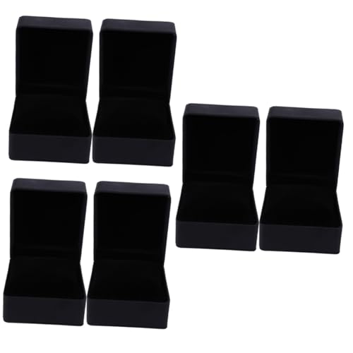 DEARMAMY 3 Sätze Schmuckschatulle Ansehen Reiseetui Für Armbanduhren Uhrenvitrine Uhrenorganisator Schmuckkästchen Uhr Set Pu-uhrengehäuse Uhrengehäuse Aus Leder Pu-leder Black 2 Stück * 3 von DEARMAMY