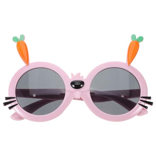 DEARMAMY Hasenbrille Kostümzubehör Kindersonnenbrille Partybrille Karottenhasen-Sonnenbrille von DEARMAMY