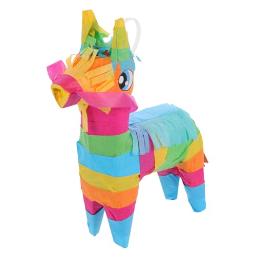 1 Stück Pinata Spiel Requisiten Knicklicht Auswurfstift Hausspielzeug Tasse Dekorativer Schlüsselanhänger Dekoration Modell Rosa Geburtstagsparty Piñata DECHOUS von DECHOUS