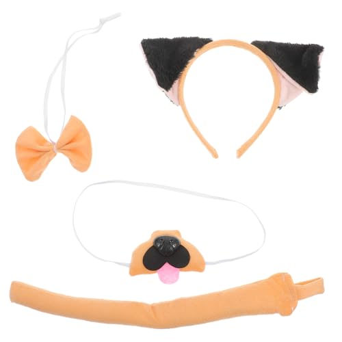 DECHOUS 1 Set Stirnband Cosplay Kostüm Tierschwanz Requisite Hundekostüm Versorgung Hundekostüm Requisiten Cosplay Lieferungen Tierkostüm Cosplay Tier Kopfschmuck Party von DECHOUS