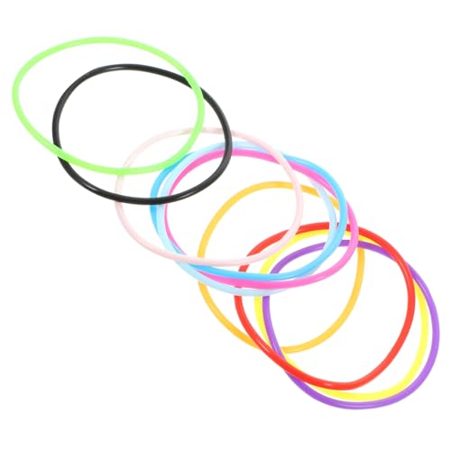 DECHOUS 10St Armband Gelee-weiche Armbänder verstellbare Freundschaftsarmbänder Jelly Glow-Armbänder haar band haar tapes gummizugband bunte Silikonarmbänder Handgelenk-Charme Kieselgel von DECHOUS