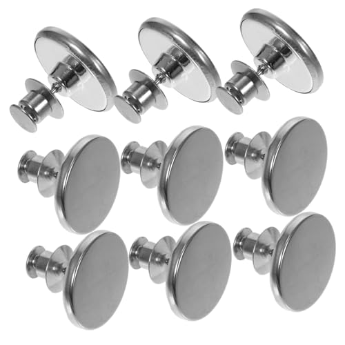 DECHOUS 10St Vorhangschnallen Curtain Clips vorhangklammern Vorhangschmuck Vorhang-Raffhalter-Clip Clipper binden Raffhalterschnallen für Vorhänge Raffhalter für Gardinen Legierung Silver von DECHOUS