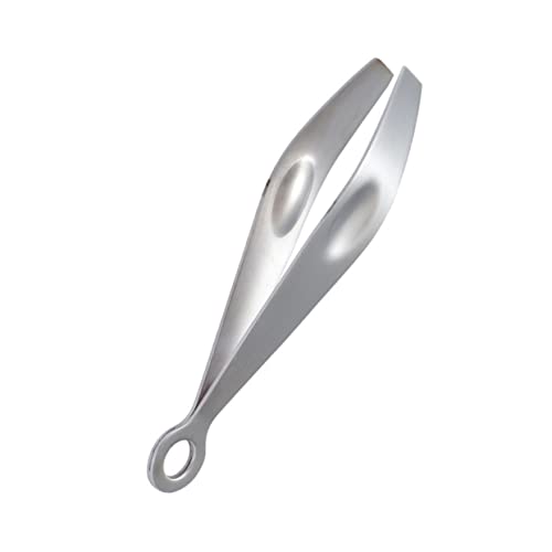 DECHOUS 1stk Fischgrätenclip Aus Edelstahl Stampfer Zeckenentferner Knochen Pinzette Zupfer Entenhaarentferner Gurkengreifer Galvanik Pinzette Wimpern-kit Stift Rostfreier Stahl Silver von DECHOUS