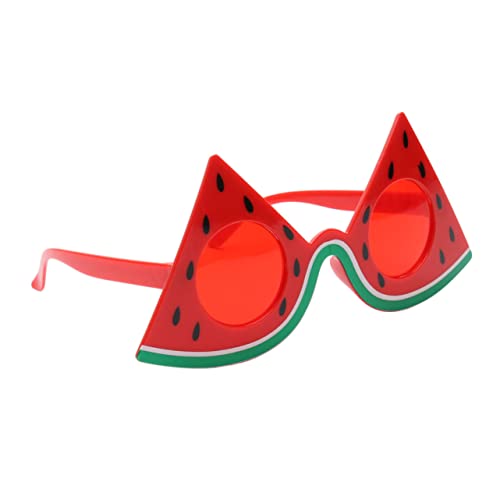 DECHOUS 1stk Wassermelonengläser Schnapsgläser Fruchtförmige Gläser Partybrille Prop Lustige Brille Requisiten Für Fotobrillen Interessante Brillen Kostüm Brillen Zubehör Rot von DECHOUS