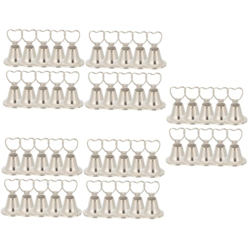 DECHOUS 5 Sätze Fotokarten-clip Gäste Hochzeit Jubiläum Halter Platte Anzeige Stand Hängender Glockenständer Clips Für Bürokarten Platz Steht Tischmenü-clips Metall 10 Stück * 5 von DECHOUS