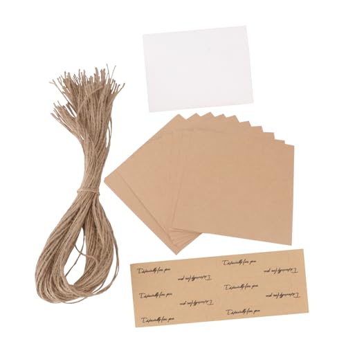 DECHOUS 50 Stück DIY Kraftpapier Natürliche Blumenstrauß Und Süßigkeitenboxen Ideal Hochzeits Und Gastgeschenke Vielseitig Einsetzbar Für Dekoration Und Geschenkverpackung von DECHOUS