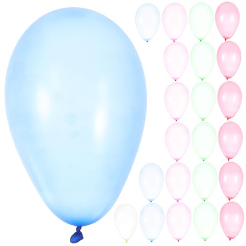 DECHOUS 500 Stück Latex-Wasserballon Ballongas für Gänseblümchen Ballons Inflator-Ballons-Pumpe spielzeuge luftballons Wasserballonspielzeug für den Außenbereich Emulsion von DECHOUS