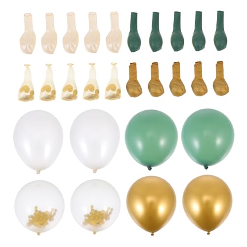 DECHOUS Bunt Luftballon 60er Set Metallische Latexballons Avocado Exquisite Luftballons Für Geburtstagsfeiern Hochzeiten Und Partys Dekorative Ballons Für Ein Stilvolles Party Layout von DECHOUS