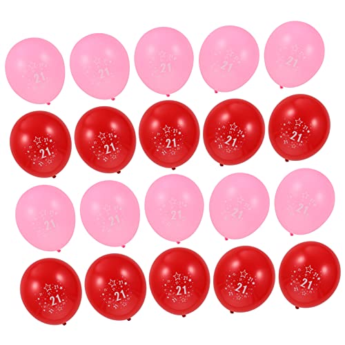 DECHOUS Geburtstag Luftballons Set Pink Und Dekorative Ballons Für Geburtstagsfeiern Partys Und Besondere Anlässe Party Deko Ballons Für änner Und Frauen von DECHOUS