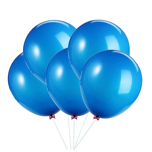 DECHOUS Große Runde Latexballons Hellblau Dekorative Luftballons Für Hochzeit Geburtstag Und Babyparty Deko Ideal Für Festliche Anlässe von DECHOUS