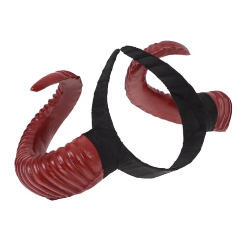 DECHOUS Halloween Horn Stirnband Schaf Stirnband Party Kopfschmuck Tierkostüm Requisite Haardekoration Cosplay Stirnband Party Requisite Schaf Horn Stirnband Requisite von DECHOUS