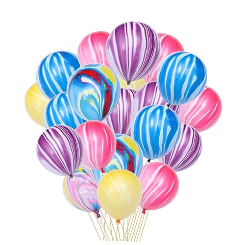 DECHOUS Klare Luftballons Mit Konfetti Bunten Farben Partydekoration Für Geburtstag Hochzeit Und Heiratsantrag Bunte Pailletten Luftballons Set von DECHOUS