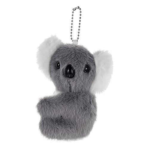 DECHOUS Kuscheliger Koala Schlüsselanhänger Flauschiges üsch Pendant Für Taschen Und Rucksäcke üßes Anhängsel Als Mit Perlenkette von DECHOUS