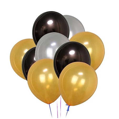 DECHOUS Metallic Latex Ballons Verschiedenen Farben Glänzende Perleffekt Luftballons Für Partydekoration Geburtstagsfeiern Und Besondere Anlässe von DECHOUS