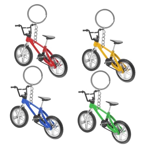 DECHOUS Miniatur Fahrrad Modelle Schlüsselanhänger Fingerbike Deko Retro Design Und Perfekt Für Schlüsselbund Und Als von DECHOUS