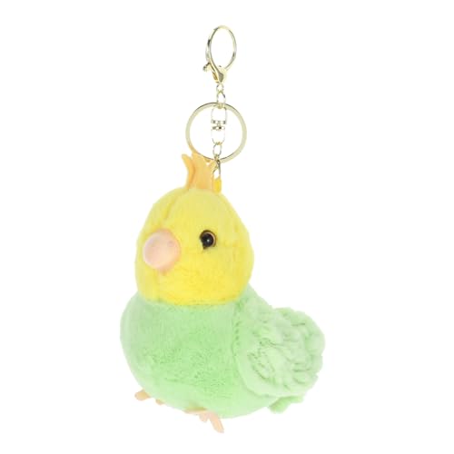 DECHOUS Papagei Schlüsselanhänger Vogel Schlüsselanhänger Mini Schlüsselanhänger Mini Puppenhaus Schlinge Armbänder Tragbares Zubehör Ob11 Puppenhaus Einfarbig Puppenhaus von DECHOUS