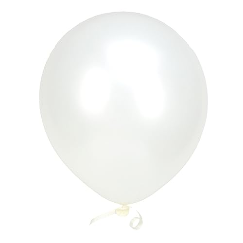 DECHOUS Perlen Latexballons Und Für Hochzeits Und PartydDekoration 25 Schwarze Und 25 Weiße Ballons Ideal Für Feiern Und Festliche Anlässe von DECHOUS