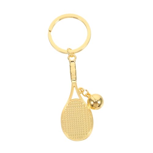 DECHOUS Schlüsselanhänger Mit Tennisschläger Und Ball, Kreativer Sport-schlüsselanhänger, Tennisball-charm-schlüsselanhänger Für Tennisliebhaber, Absolventen, Sportfans, Zubehör von DECHOUS