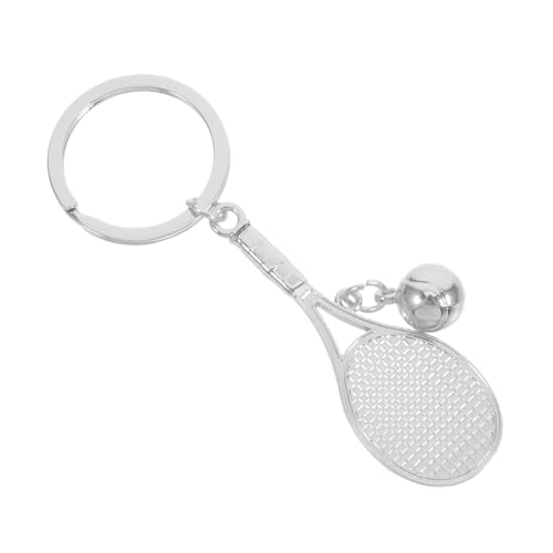 DECHOUS Schlüsselanhänger Mit Tennisschläger Und Ball, Kreativer Sport-schlüsselanhänger, Tennisball-charm-schlüsselanhänger Für Tennisliebhaber, Absolventen, Sportfans, Zubehör von DECHOUS