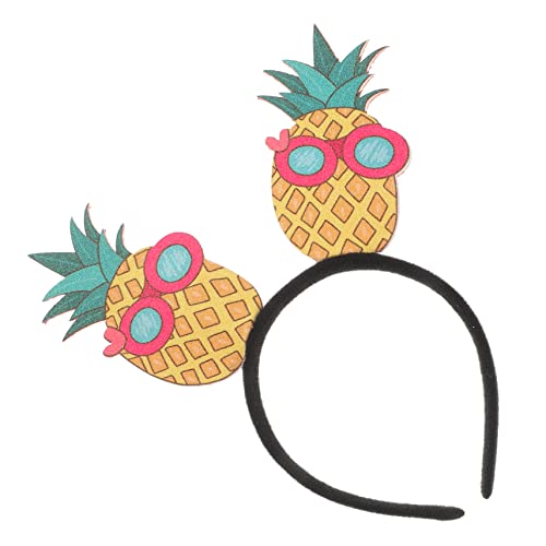 DECHOUS Stirnband aus Kokosnussbaum Party-Haarbänder Party dekoratives Stirnband hawaii haarschmuck hawaii kopfschmuck Cosplay-Stirnband Stirnbänder für hawaiianische Party gefühlt von DECHOUS