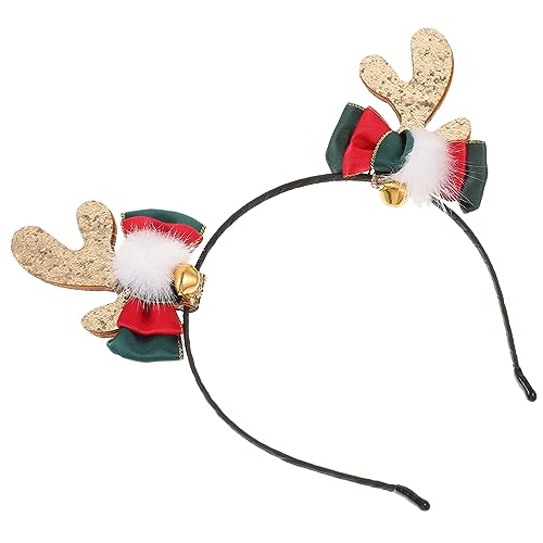 DECHOUS Weihnachts Stirnband Mit Geweih Dekoratives Haarband Für Und Festlicher Kopfschmuck Für Weihnachten Weihnachtsfeier Karneval Und Mottopartys Perfekt von DECHOUS