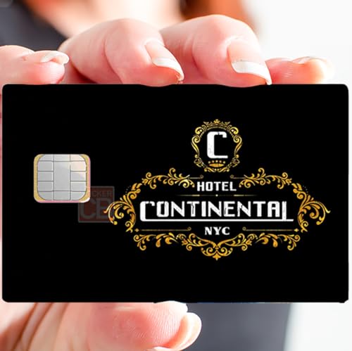 Hotel Continental New York Aufkleber für Kreditkarten, US-Format – Unterscheiden und dekorieren Sie Ihre Bankkarte nach Ihren Wünschen! von DECO-IDEES