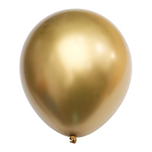 DECOMELODY 10st Latexballon Zum Geburtstag Luftballons Stanzen Folienballons Transparente Luftballons Papierballon Luftballons Für Geburtstagsfeier Hochzeitsdeko Ballon Schöner Ballon Golden von DECOMELODY