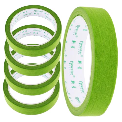 DECOMELODY 5st Abdeckband Doppelseitiges Klebeband Für Die Wand Maskenband Maskierungsspender Transparent Einstiegsleisten Für Autos Trimmband Schalthebelabdeckung Uv-klebeband Green Papier von DECOMELODY