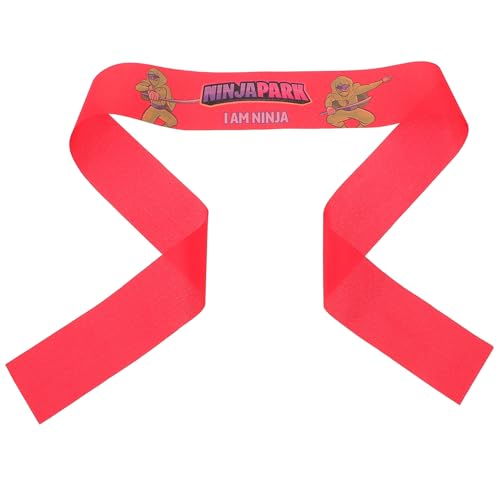 DECOMELODY Schal Haarband karate zubehör Cosplay Kopfband Stabiles Kopfband Kreative Kopfband breites Stirnband -Stirnband Karate-Trainingsstirnband Koch Karate Stirnband Polyester von DECOMELODY