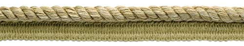 Duke Collection gedrehtes Seil mit Lippe (Stil # 0038DKL) Treibsand Beige Mehrfarbig # N04 (Hellbeige, Khakibraun), 1 cm von DÉCOPRO