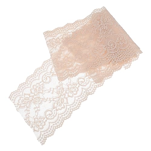 DECORNIJIA 1 Rolle Weiche Stretch -Spitzenspitze nylons elastisches tape handwerklicher Spitzenbesatz Spitzenband für Handwerk Vintage-Spitzenstoff Schneiden Sie Baumwollspitze ab Beige DECORNIJIA 1 Rolle Weiche Stretch -Spitzenspitze nylons elastisches tape handwerklicher Spitzenbesatz Spitzenband für Handwerk Vintage-Spitzenstoff Schneiden Sie Baumwollspitze ab Beige von DECORNIJIA