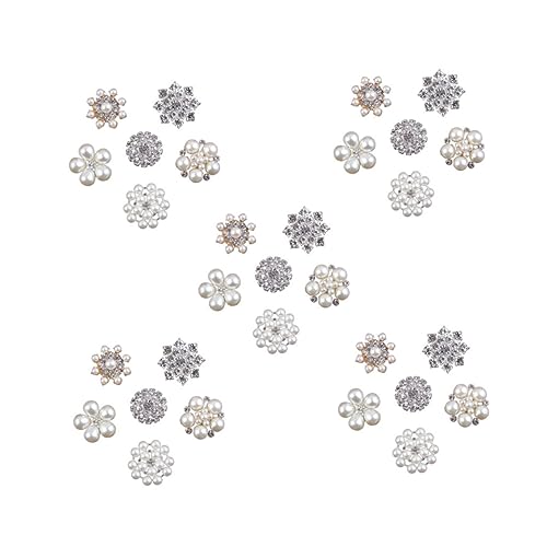 DECORNIJIA 1 Stk. strassmaterial selber machen Ringe Mini-Broschennadeln Transporter Nieten baumeln trendy Strasssteine Verzierungen Stifte legierung brosche patch Perlen-Strass-Accessoires von DECORNIJIA