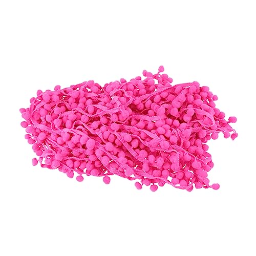 DECORNIJIA Regenbogenkugel trimmen verkleidungsaccessoires Textilverschönerung Nähen Quastenverkleidung Stoff Vorhang rosa Spitzenband Quastenkugelbesatz ball trimmen Ballfransenbesatz Rosy DECORNIJIA Regenbogenkugel trimmen verkleidungsaccessoires Textilverschönerung Nähen Quastenverkleidung Stoff Vorhang rosa Spitzenband Quastenkugelbesatz ball trimmen Ballfransenbesatz Rosy von DECORNIJIA